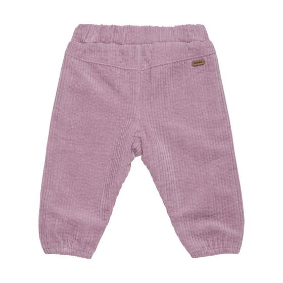 Cordhose, gefüttert, reine Baumwolle, flieder