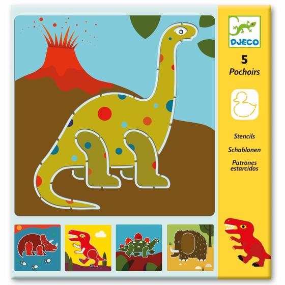 Schablonen "Dinos"