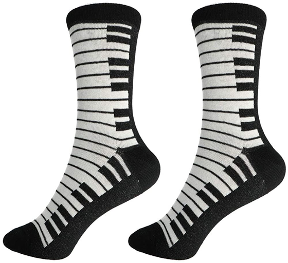 Socken mit Tastatur