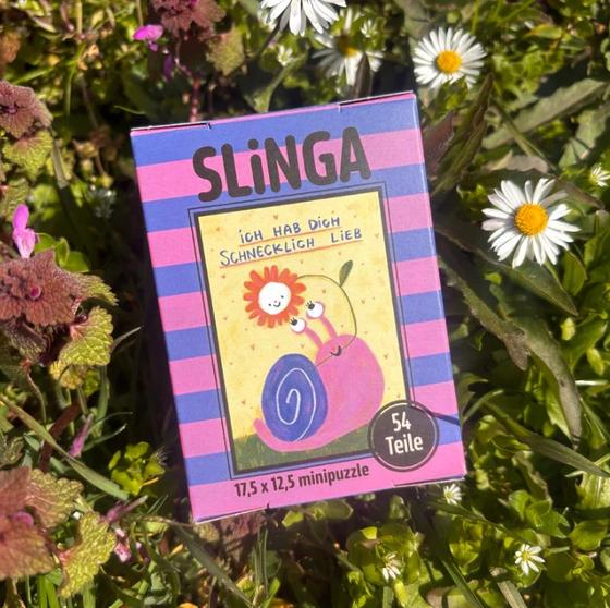 Slinga Mini Puzzle Schnecklich lieb