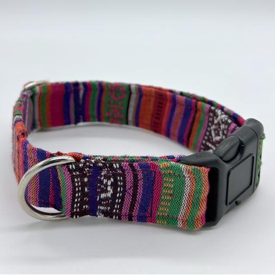 Halsband M - Ethnomuster pink
