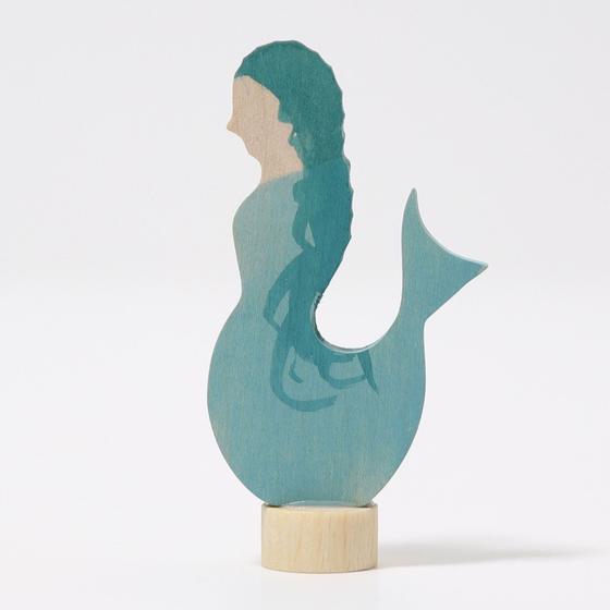Grimm's Steckfigur Meerjungfrau Aquamarin