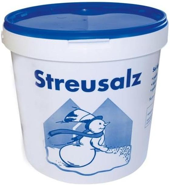 Eimer Streusalz 
