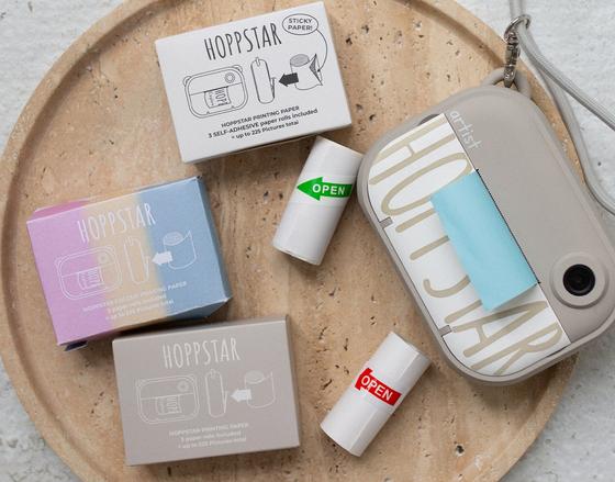 Hoppstar Papierrollen Farbig 3er Nachfüllpack