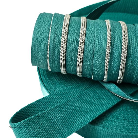 Gurtband Baumwolle Polyester jadegrün zum TAschen nähen bei Spreefee kaufen