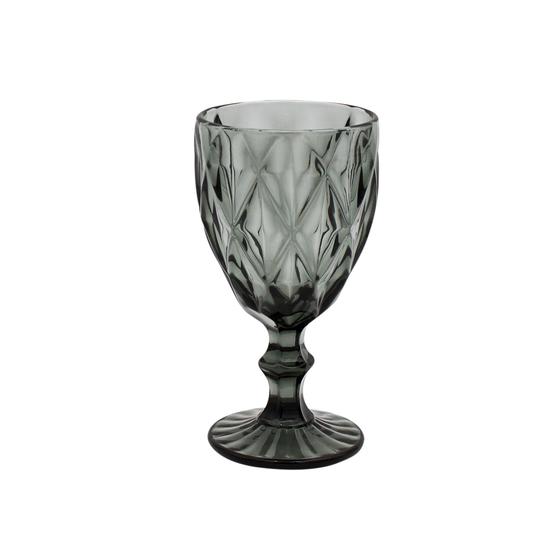 Glas | Weinkelch/ Weinglas Basic - anthrazit
