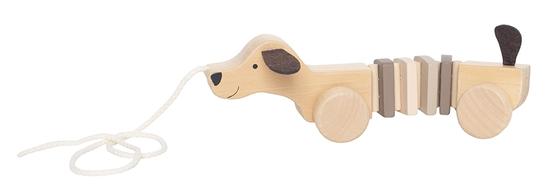 Jabadabado Holz Nachziehtier Hund 