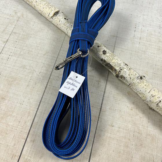 Schleppleine Nylon royalblau 10 m mit Handschlaufe