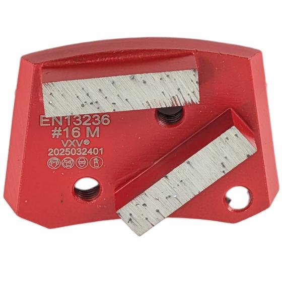 Diamant Schleifschuh <br> passend für Contec mit Schnellwechselaufnahme <br> K 16/20 medium Bindung