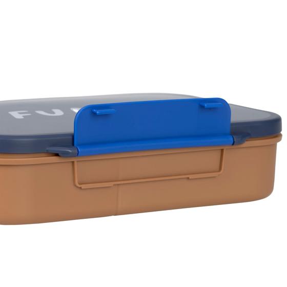 Lässig Brotdose - Bento Lunchbox Little Gang Smile Blau