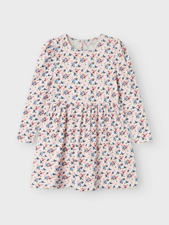 Name It Langarmkleid Blumen Jet Stream