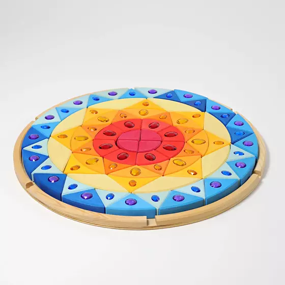 Grimm's Glitzermandala Sonne