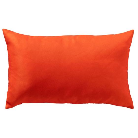 Dutch Decor APOLLO - Outdoor Kissen 30x50 cm - Gestreift orange rot