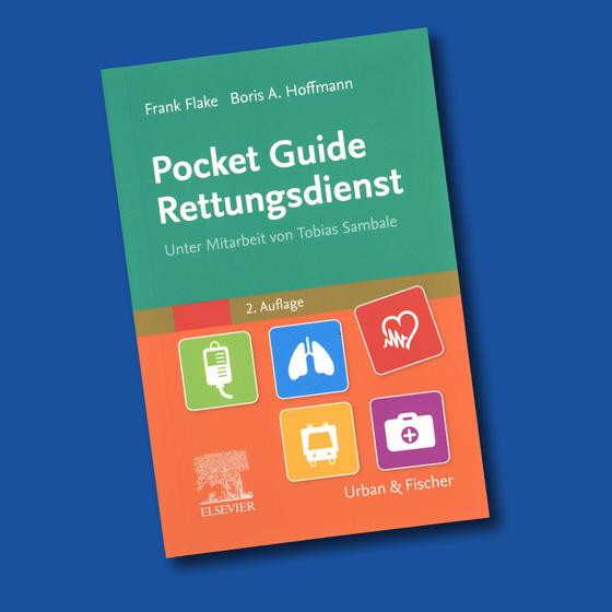 Buchtitel "Pocket Guide Rettungsdienst"