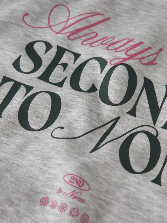 Name It Sweat Hoodie Always Be Light Grey Melange