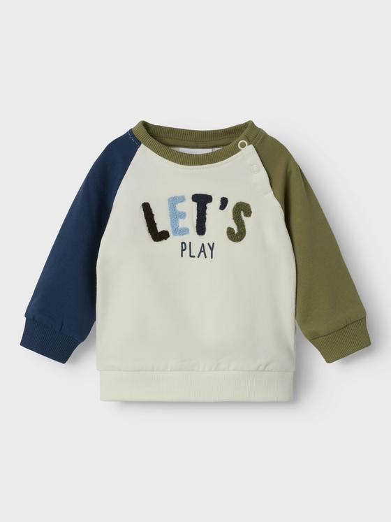 Name It Raglan Sweatshirt Let's Play Mermaid