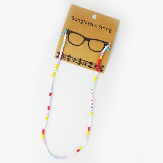 goldmarie Brillenband PRETTY & HERZ - bunt