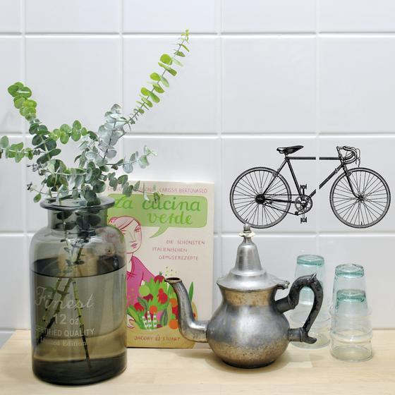 boubouki Fliesenaufkleber Fahrrad