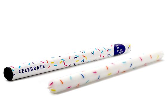 Bunte Kerze Celebrate