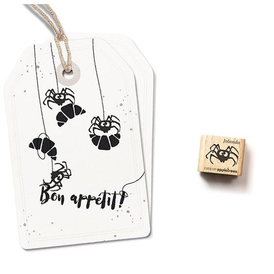 Cats on Appeltrees Stempel Spinne Jolanda
