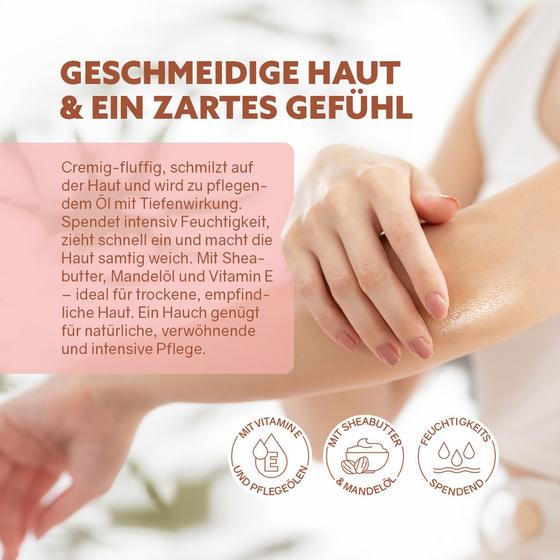 puremetics Bodywhip "Mandelmilch" 150g