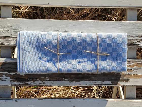 Grubentuch Hellblau