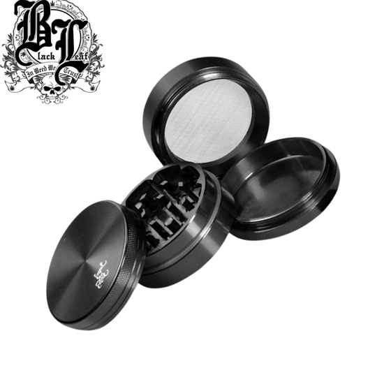 Grinder, Black Leaf®, Aluminium, 4-tlg. Übersicht