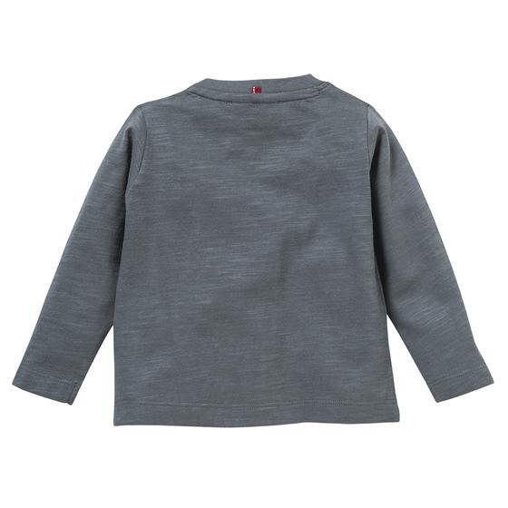 People wear Organic Langarmshirt Großes Monster Ozean