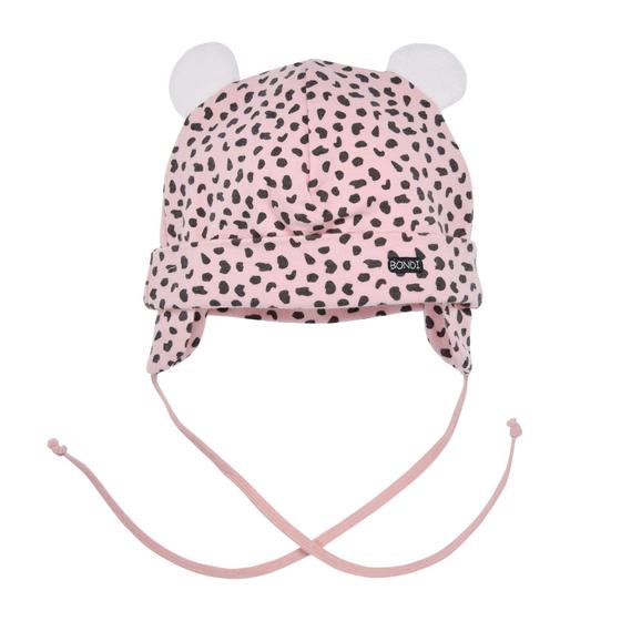 Babymützchen "Leoprint", Baumwolle