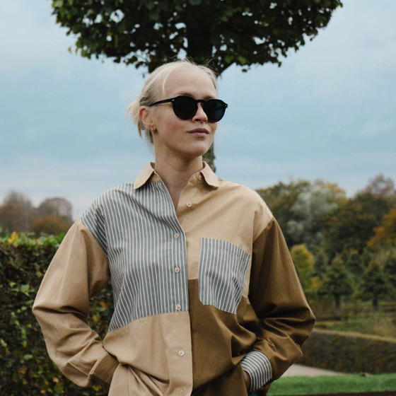 eco SHADES Sonnenbrille PIRAS - schwarz