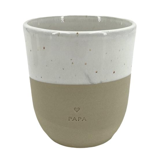 Eulenschnitt Becher PAPA