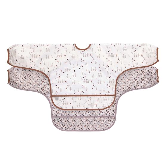 Lässig Lätzchen - Long Sleeve Bib 2 St. Tiny Farmer Goose