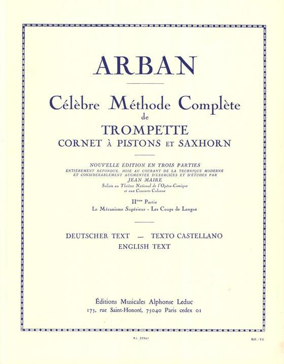 Arban: Methode 2
