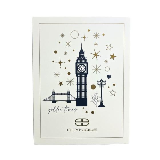 Deynique Geschenkset Golden Times - London - Gold Restoring Cream 15ml + 1 Gold Augenvlies