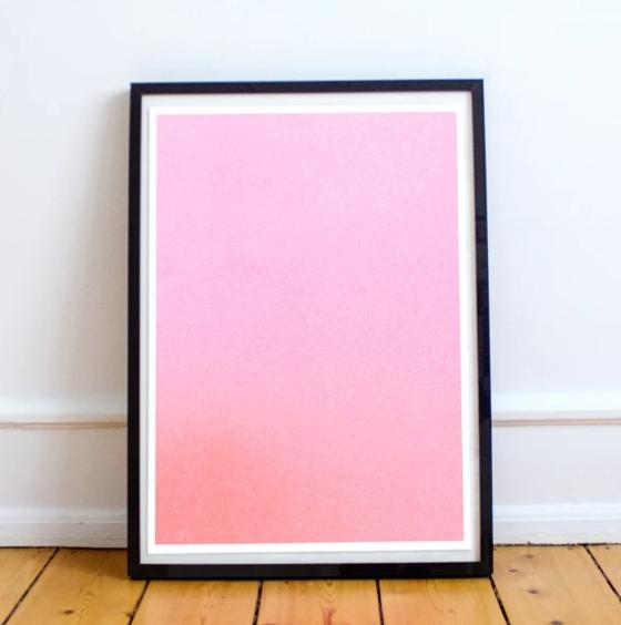 Risodruck Artprint Feeling Pink