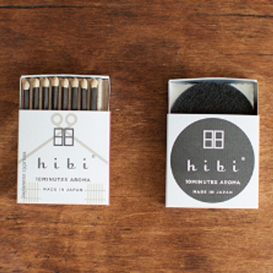 hibi - 10 minutes aroma, 8 sticks with exclusive mat