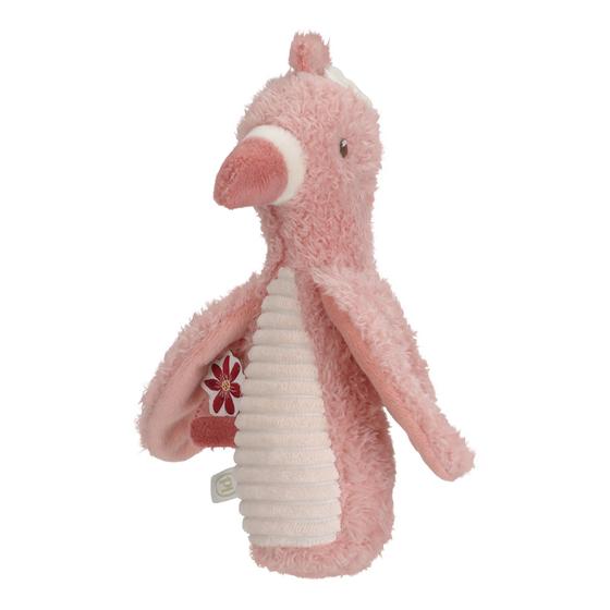 Little Dutch Quetschrassel Safari Friends Flamingo Pink