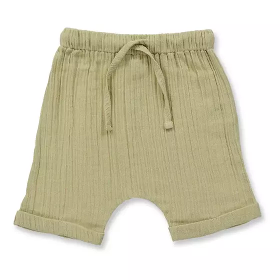 Sense Organics Musselin Shorts Charlie Seagrass