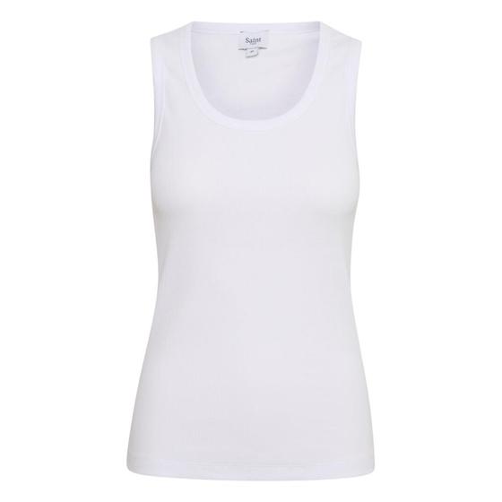 SAINT TROPEZ Tank Top AstaSZ 30512644 - weiß