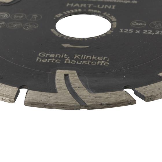 Diamant Trennscheibe<br>Ø 125 - 150 mm<br>Typ Champion<br>für Granit