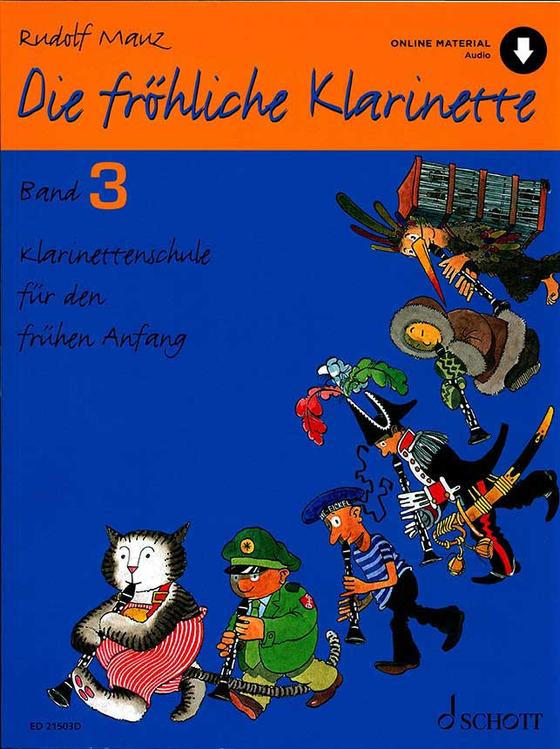 Die fröhliche Klarinette Band 3