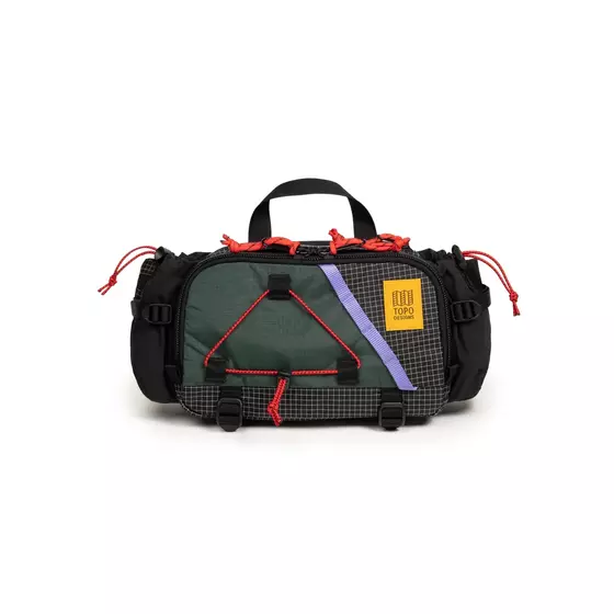 Mountain Hydro Hip Pack Very Peri Forest von Topodesigns