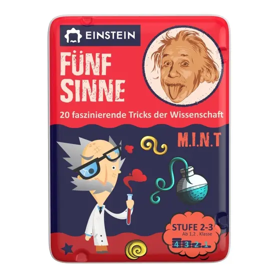 Einstein Activity Cards Fünf Sinne