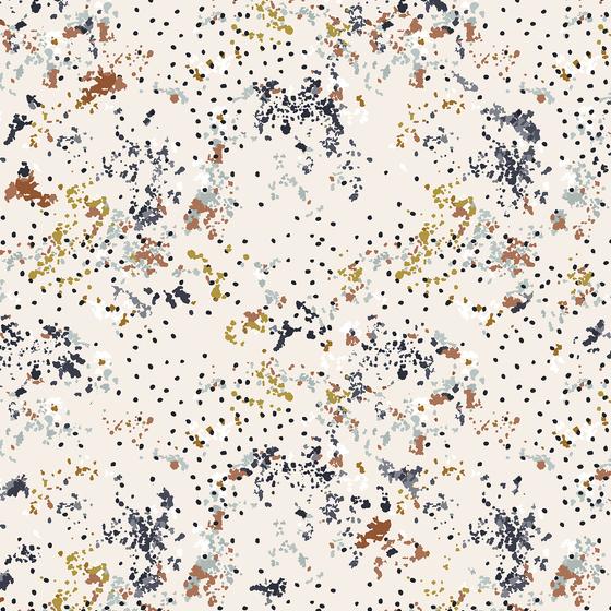 wallflower windblown in navy