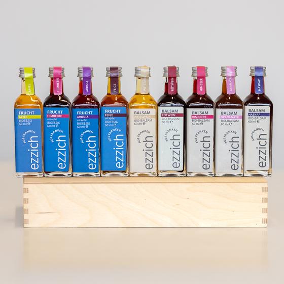 ezzich tasting FRUCHT - kleines fruchtig & süßes Probierset 