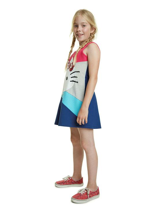 Kleid "Hello Kitty" mit Wendepailletten