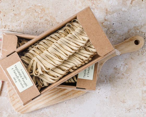 Eier-Bandnudeln mit Pilzen & Trüffel, 0,25 kg