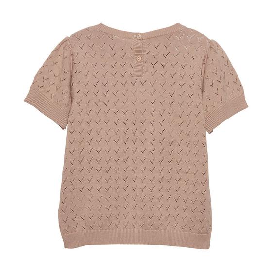 Strickshirt, Biobaumwolle, GOTS-zertifiziert, rosé