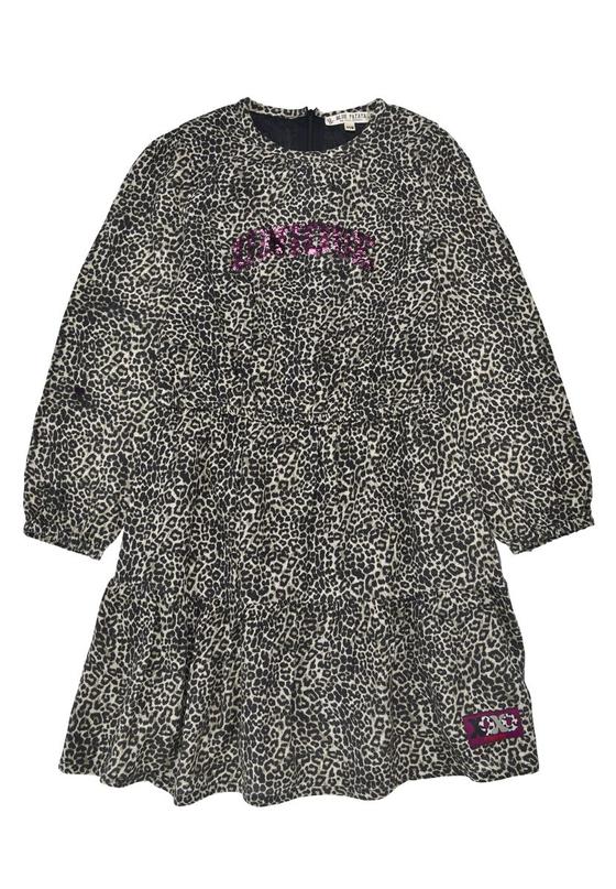 Leo-Kleid "Unique" mit Pailletten