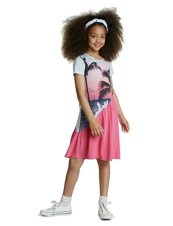 Kleid "Paradise" mit Pailletten-Aufschrift